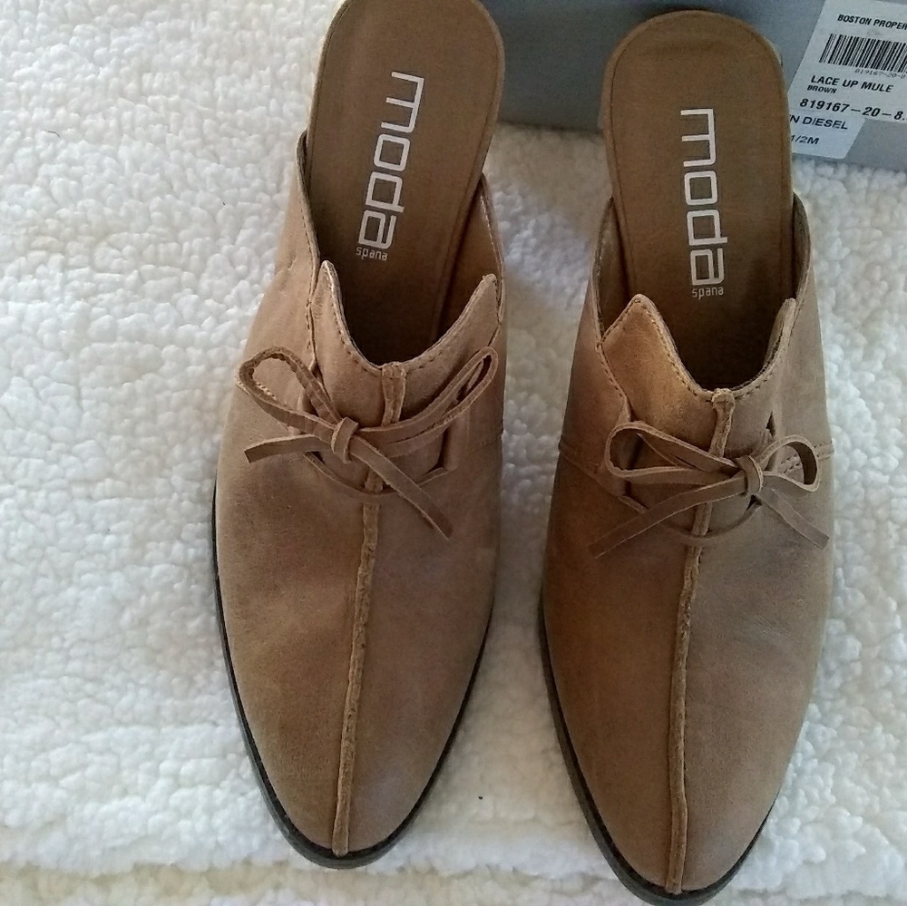 Moda Spana vintage mules